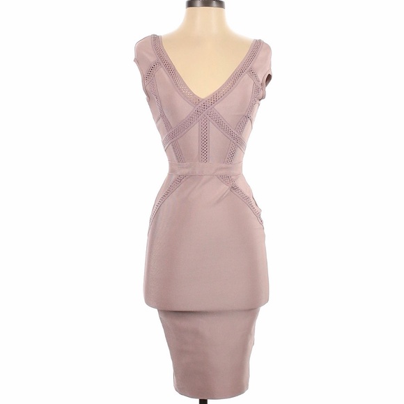 Lipsy Dresses & Skirts - Lipsy London Bodycon Mauve Midi Dress
